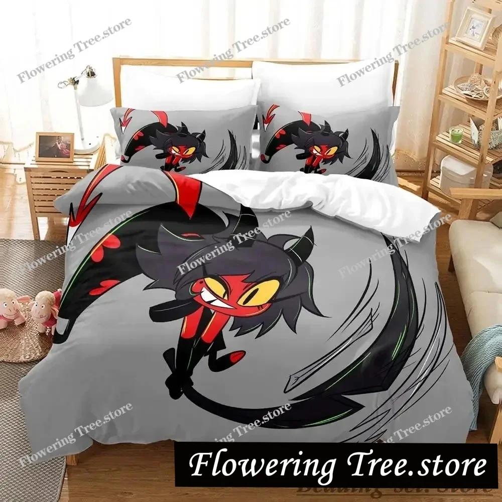 Loona boss Комплект постельного белья Single Twin Full Queen King Size Комплект постельного белья Adult Kid Bedroom Duvetcover Sets Anime Parure de lit Bed