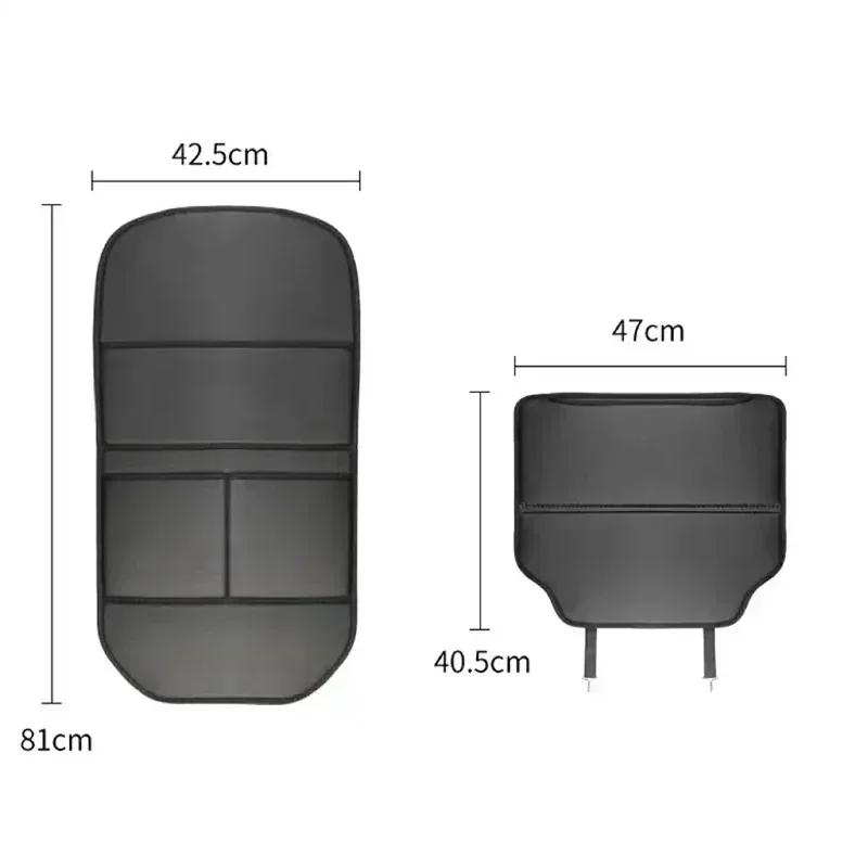 Car Seat Anti-kick Pad Auto Interior Accessories For KIA Rio Rio5 Sportage Ceed Cerato K3 KX3 K4 K5 Sorento Optima Picanto BO2