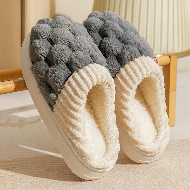 Men Women Home Slippers Autumn and Winter Classic Shoes