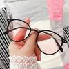 Плоские зеркальные очки для очков в стиле ретро, легкие, рисовые, овальные, простые, анти-синие, ювелирные изделия, аксессуары