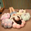 50*40cm Kawaii Cat Paw Plush Toys with 5 Small Paws Cute Pocket Pillow Sofa Cushion Stuffed Soft Cat Dolls for Children Girls Gift