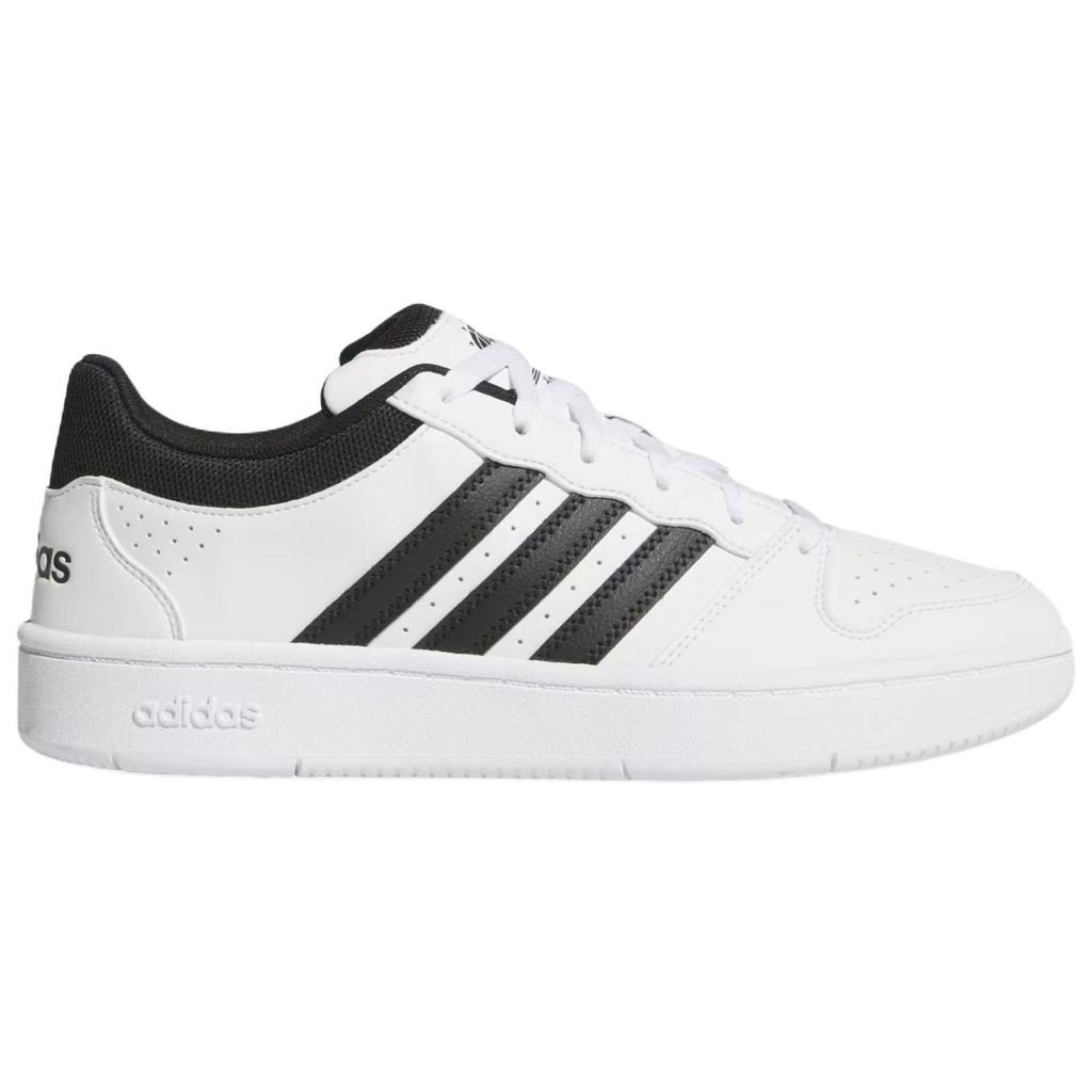 adidas HOOPS Дышащие Скейтбордические Кроссовки Унисекс Белый Черный KI1057