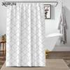 Bathroom Thickened Waterproof Curtain Mildew Proof Shower Curtain Shower Partition Curtain Shower Curtain Bathroom Curtain Free Perforation