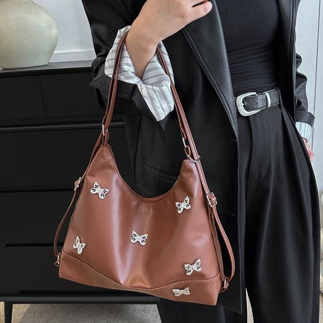 IELGY Модная сумка подмышки, нишевая простая сумка через плечо в стиле ретро, ​​женская сумка-мессенджер