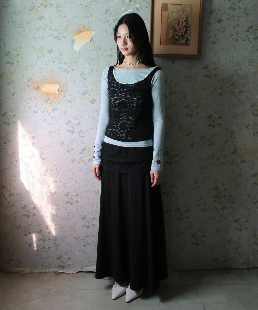 RUBATI Daisy Florette Raglan Long Sleeve Tee_Light Blue