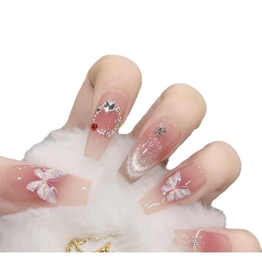 Чисто ручной работы продукт для наращивания волос для фототерапии, многоразовая наклейка для нейл-арта