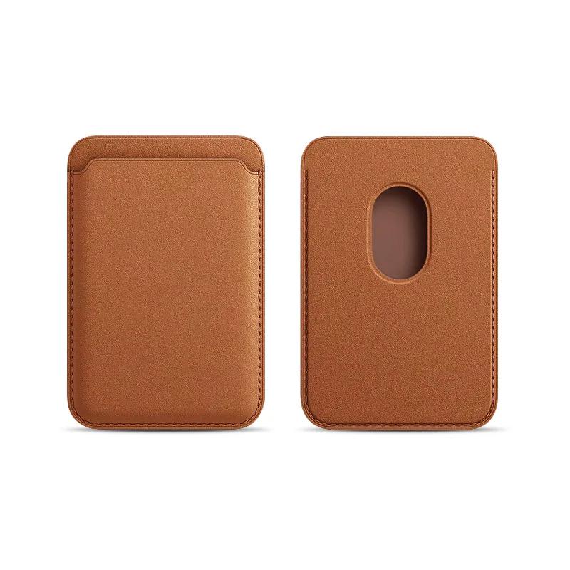 Для Magsafe Прочный Магнитный Держатель для Карт Чехол Для iPhone 17 Pro Max 17 Air 16 15 14 Plus 13 12 11 Телефон Кожаный Кошелек Сумка Чехол
