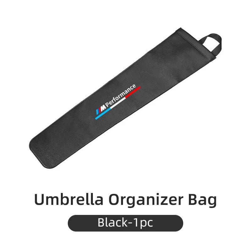 XJBN1 New Car Waterproof Umbrella Storage Bag PU Leather Cover Umbrella Organizer Holder For BMW E46 E90 E60 F30 F10 E39 E36 F20