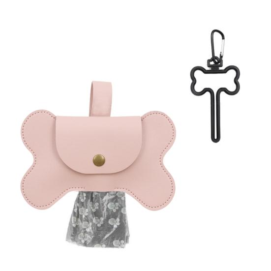 1 Set Pet Poop Bag Dispenser Convenient Dog Poop Pickup Bag Organizer Compact Pet Waste Bag Holder for Outdoor