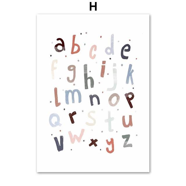 1 шт. кролики настенная живопись на холсте интерьерные картины детская спальня домашний декор медведи воздушные шары милые животные гостиная без рамки