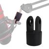 NemRily for Quadcast, QuadCastS, and DuoCast Mount Adapter, Microphone Arm Adapter, and Microphone Stand Adapter (Black, 5/8 Inch Compatible)