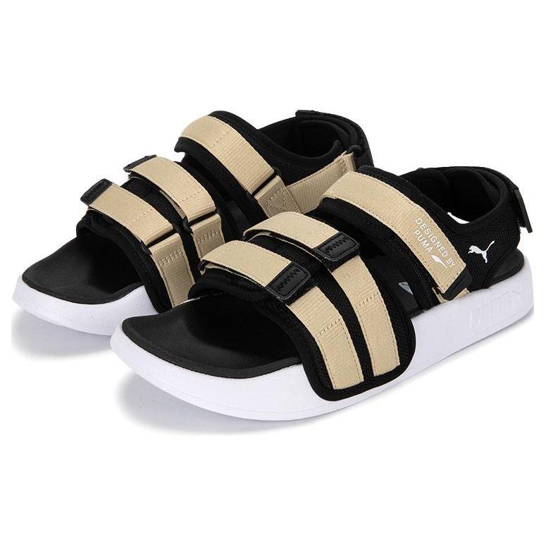 Puma Leadcat City Sandal EVA Спортивные сандалии Унисекс сандалии Черный Коричневый 389079-04