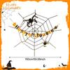 Halloween Spider Web Decoration Backdrop for Masquerade Party Supplies Home