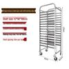 Kitchen Carbon Steel Tray Storage Rack