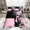 Комплект пододеяльника Homewish Contemporary Abstract 2шт/3шт, Акварельный Омбре Постельное белье, Эстетичный комплект пододеяльника с масляной живописью