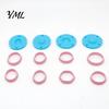 Clay Crafting Tools for Beginners 12Pcs Mini Plate Molds, Earring Molds with Positioning Base, Multi?Shape Tray Mold Jewelry Cutters DIY Polymer