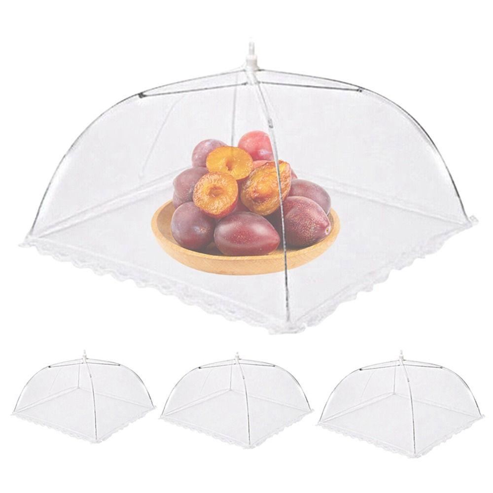 Всплывающий зонтик для еды, 17-дюймовый защитный чехол для пикника, многоцелевой сетчатый чехол для еды, еды