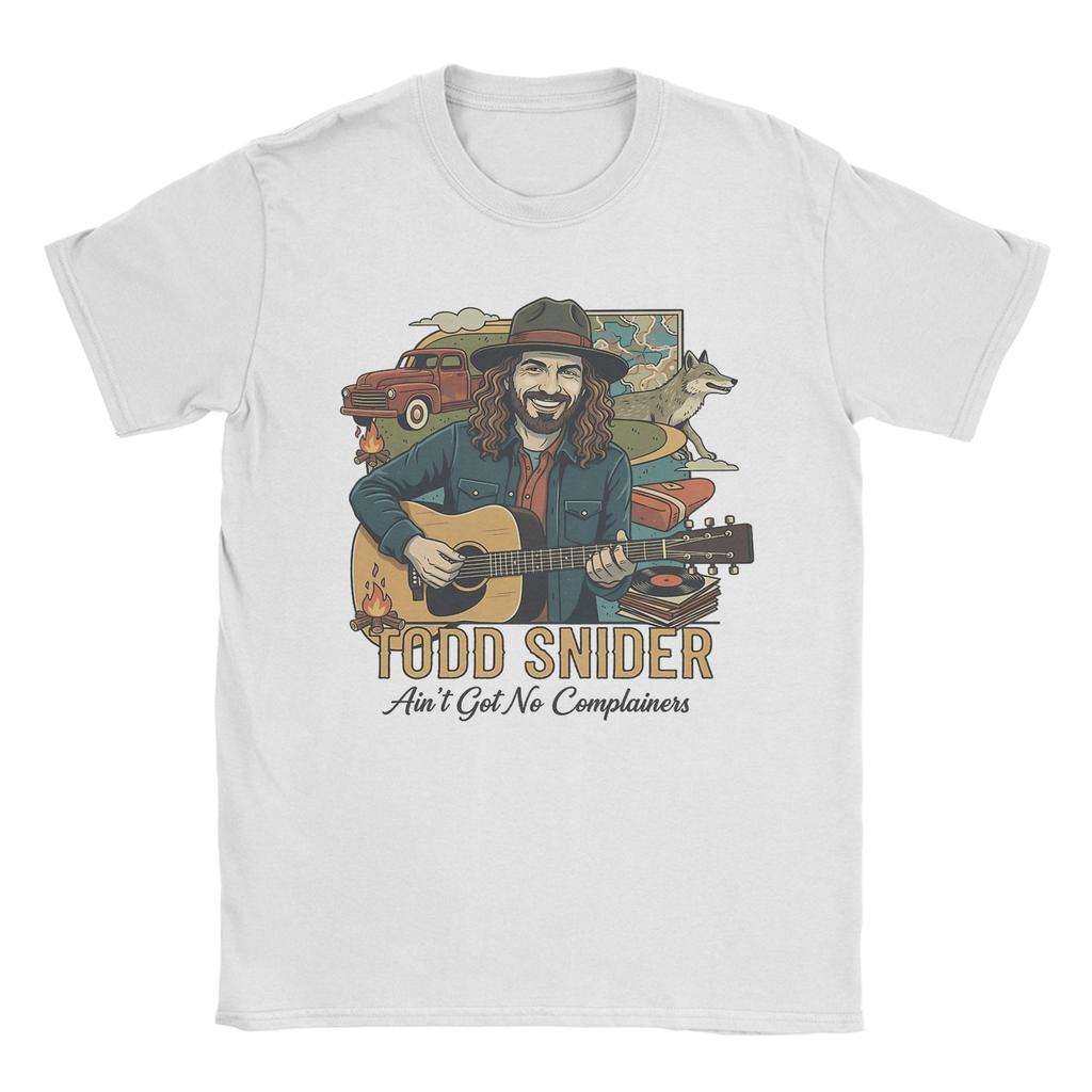 Мужская футболка Todd Snider 100% хлопок топы забавные футболки с коротким рукавом и круглым вырезом футболки больших размеров