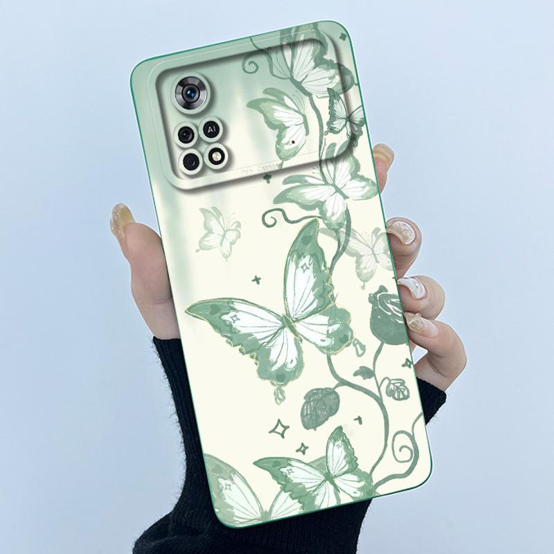 For Xiaomi Poco X4 Pro 5G Case Sweet Girls Cats Soft Silicone Phone Back Cover For Xiaomi PocoX4 M4 Pro Bumper Protective Casing