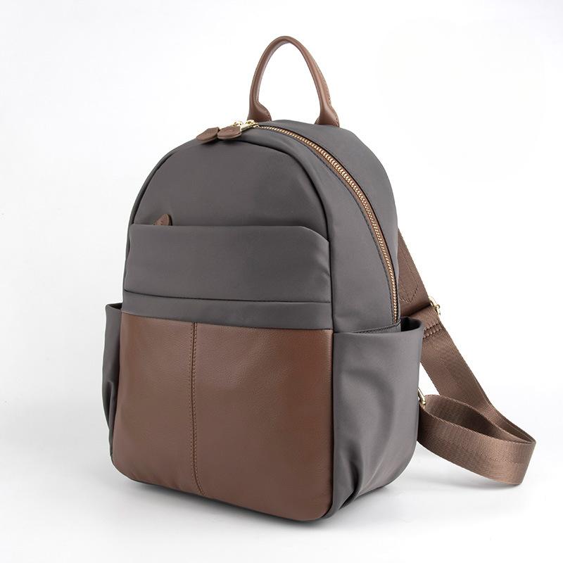 Модный и стильный кожаный рюкзак для женщин, простая и повседневная сумка для книг для студентов, рюкзак из высококачественной кожи с ощущением высокого класса