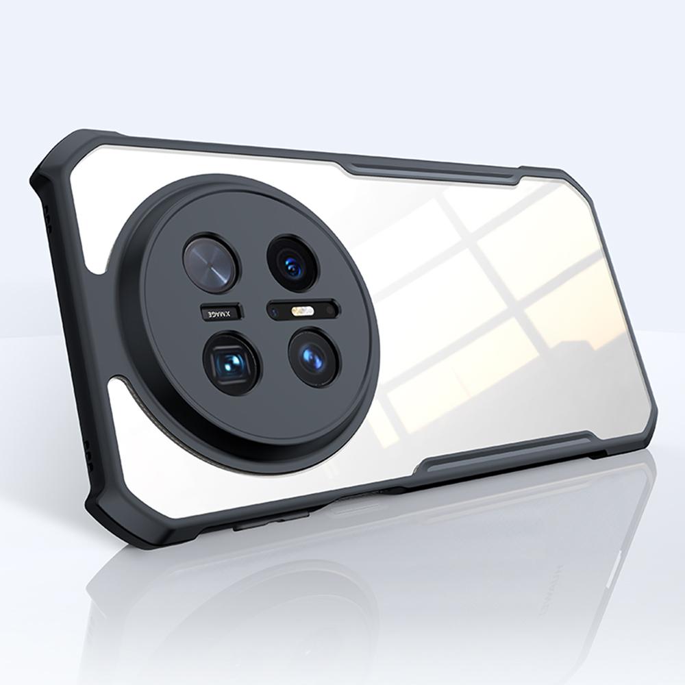 XUNDD Чехол для Huawei Mate 70 Противоударный ТПУ+Акрил Прозрачная задняя крышка для телефона