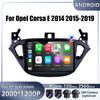9" для Opel Corsa E 2014 2015-2019 Автомобиль 4G Android OS Радио Стерео Мультимедиа Видео GPS Навигация Плеер QLED экран BT 5.0 Wifi