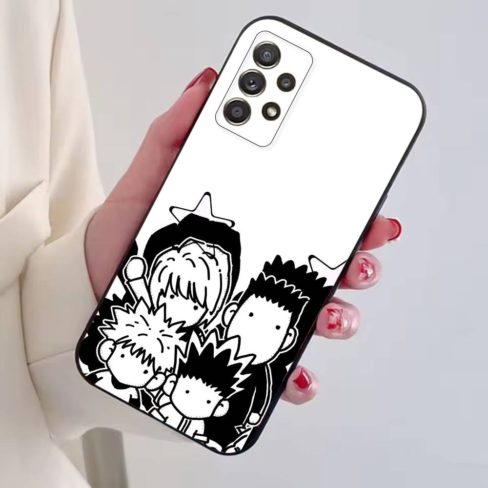 Hunter X Hunter Japanese Manga Phone Case Black Silicone Soft For Samsung S25,S24,S21,S22,S23,S30,Ultra,S20,Plus,Fe,Lite