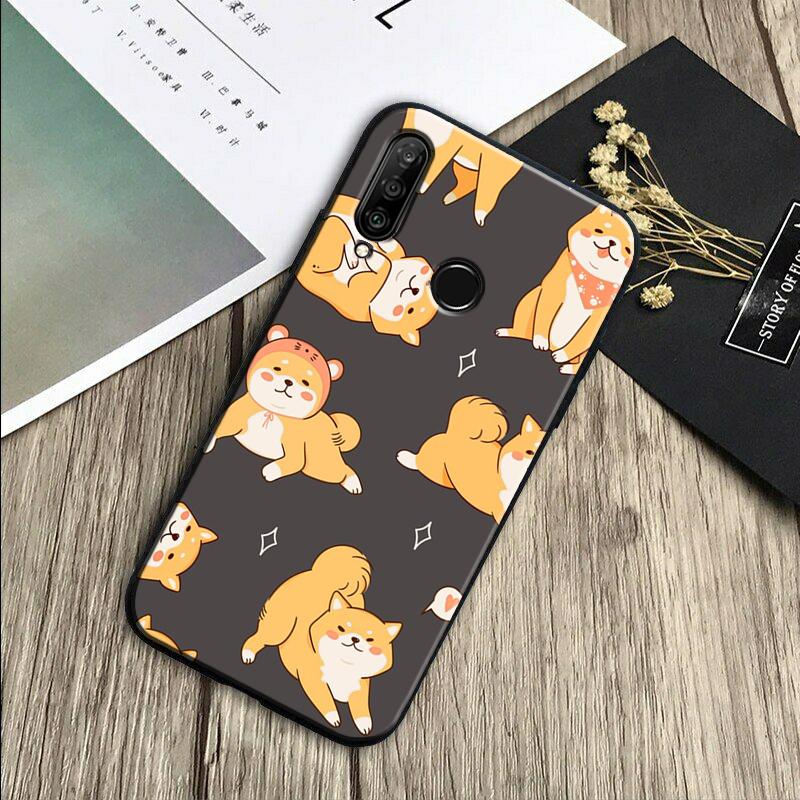 Animal Shiba Inu For Huawei Nova 11 Pro 12i 3i 7i 8i 9 10 SE Y60 Y61 Y70 Y72 Y73 Y90 Y91 P20 P30 P40 Lite Case