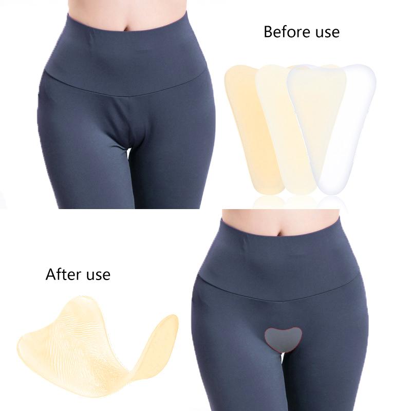 Camel Toe Pad Private Concealer Силиконовые подушечки Часть Многоразовые Кормящие Клейкие Наклейки Для Купальников Женские Защитники Невидимые Части