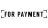 Printtoo For Payment Self Inking Rubber Stamp Pre-Inked Office Stamp- Home Office Business Stationery, Black- 42 X 9