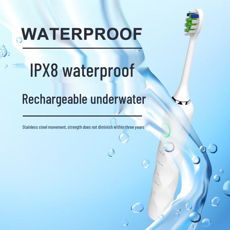 Qianbaimai H8 Smart Sonic Electric Toothbrush CN plug (adapter included)