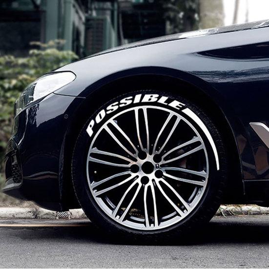 Универсальный автомобильный грузовой автомобиль шины колеса 3D буквы декоративная наклейка этикетка наклейка