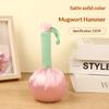 Portable Satin Surface Mugwort Massage Hammer Pure Essential Oil Soothing Body Massager Ideal for Personal Use Festival Gifting
