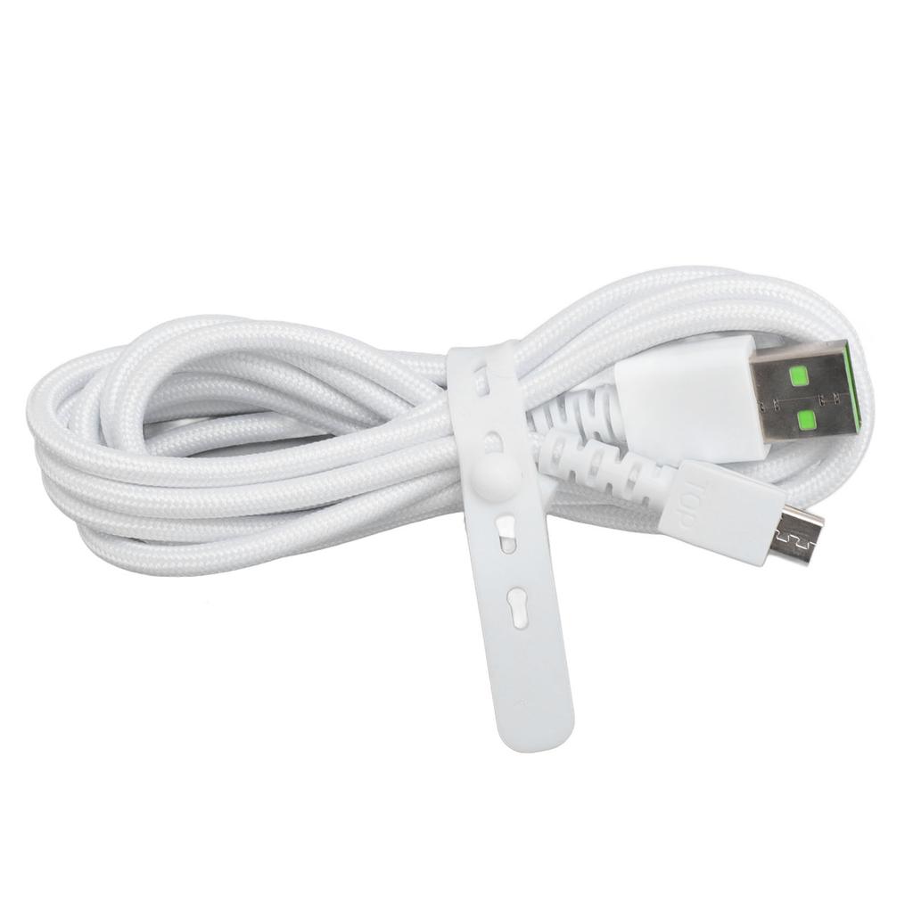 Charging Cable for Naga Pro Mouse USB 5.9ft Antiwear Nylon Metal Mouse Cord for Replacement