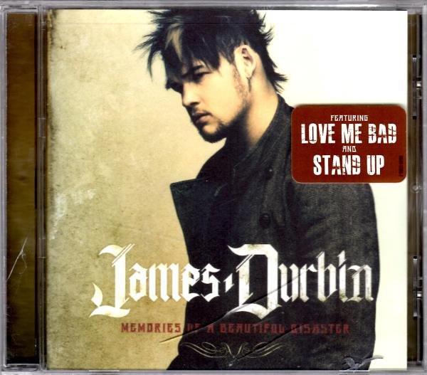 CD JAMES DURBIN - Memories Of A Beautiful Disaster 60150133052 Wind-Up 2011 US Рок Б/У