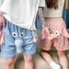 3D Уши Бархатные Слоновьи Шорты Свободные Смешные Плюшевая Пижама Юмористические Штаны с Хоботом Унисекс