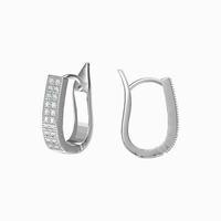 Stainless Steel Water Drop Vvs ZIRCON Bulk Dg Womens Star Letter Unique Trendy Elegant Earring