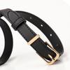Fashion Ladies Belt With Alloy Buckle For Casual Jeans And Summer Wear