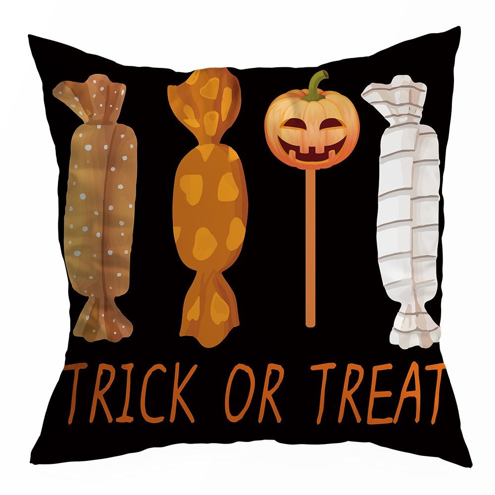 Halloween Holiday Party Decoration Pillow Cover Suitable for Home Living Room Sofa Room Decoration Friend Gift