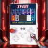 Ручная игровая консоль XF45V: 4,5-дюймовый экран, ОС Linux, Классические игры FC и PSP, Открытый исходный код