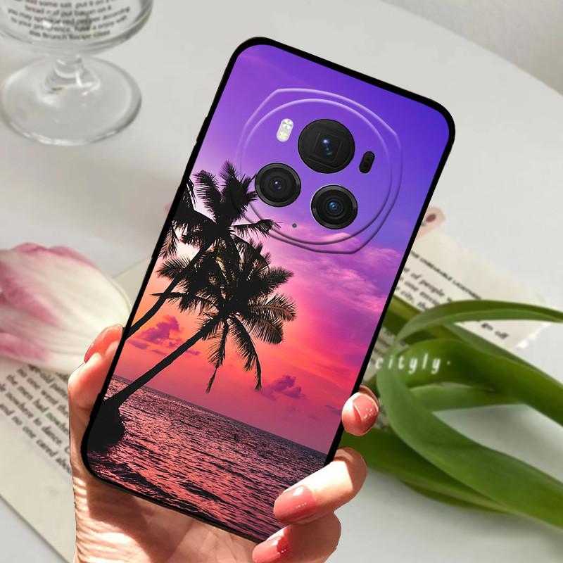 Чехол для Honor Magic 6 Pro животное Силиконовые Мягкие ТПУ Задние крышки Для Honor Magic6 Pro Magic 6 Pro Чехол Защитный Мультяшный Funda
