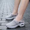 Spring and Summer Sandals A Footstool Half Slipper Mom Shoes Mesh Air Cushion Women's Footwear Shoes