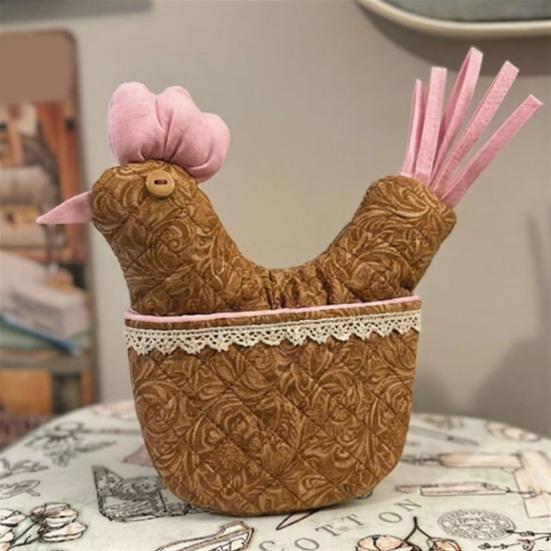1 шт. прихватки для духовки в форме курицы, термостойкие кухонные перчатки с нескользящим захватом, милый декор в стиле фермерского дома, подарок для любителей петухов