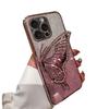 Подходит для чехла для мобильного телефона IPhone15 Силиконовый чехол Зыбучие пески Подставка-бабочка Apple 16Promax Блестящий 13/14