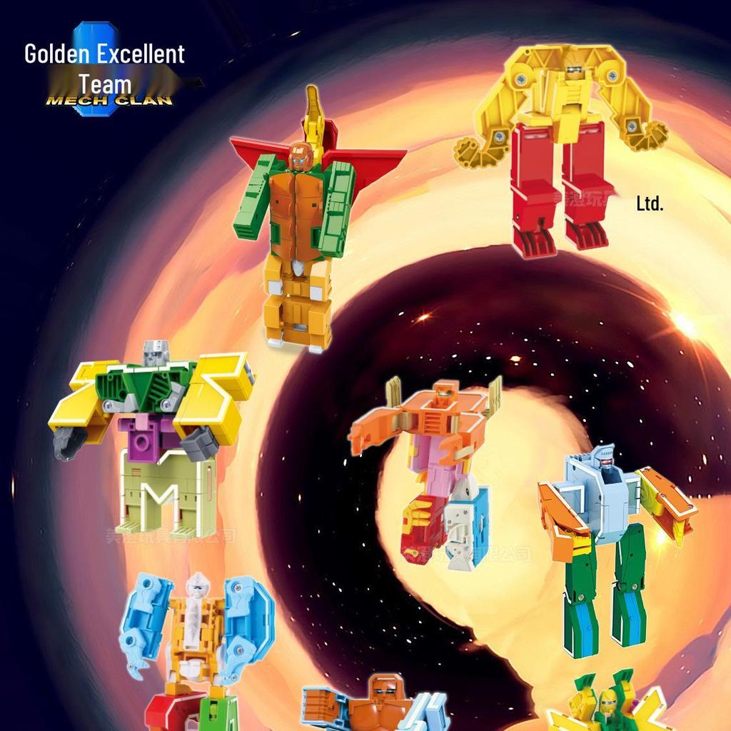 Gudi 26 Alphabet Dinosaur Transforming Building Blocks for Boys - Educational Animal Toys and Gifts