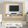 Vidaxl Szafka Pod Telewizor, Dąb Sonoma, 152X22X113 Cm