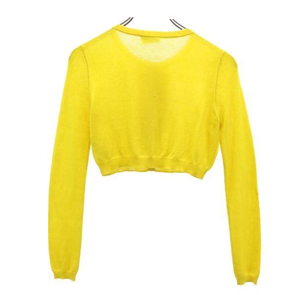 Red Valentino Кашемировая смесь Кардиган вязаный с длинным рукавом S Короткая длина Женский Б/у