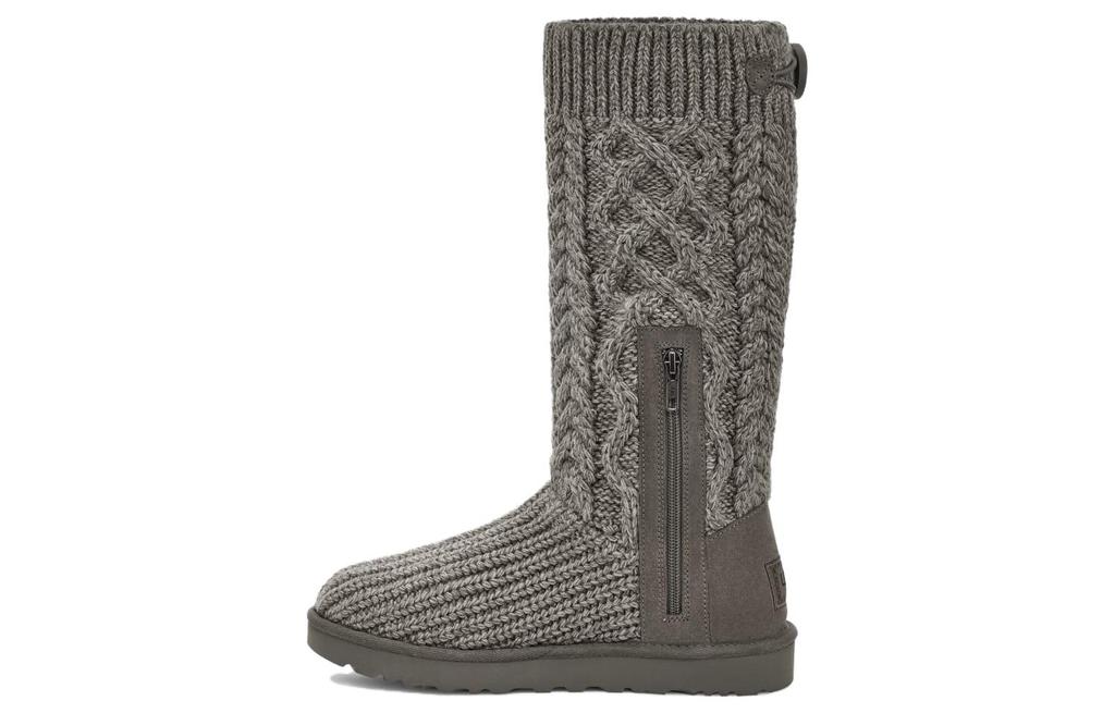 UGG Классический кардиган с косами Серый Женский 1146010-GREY