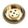 Incense Burner Brushed 5 Holes Surface Anti-oxidation Compact Detachable Brass Stick Holder for Home