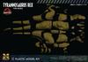 X PLUS Jurassic Park Tyrannosaurus Rex Scale Unpainted Unassembled Plastic Model Kit 1/35